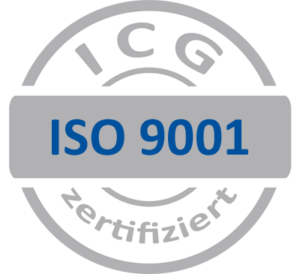 ICG Zertifizierung nach DIN EN ISO 9001