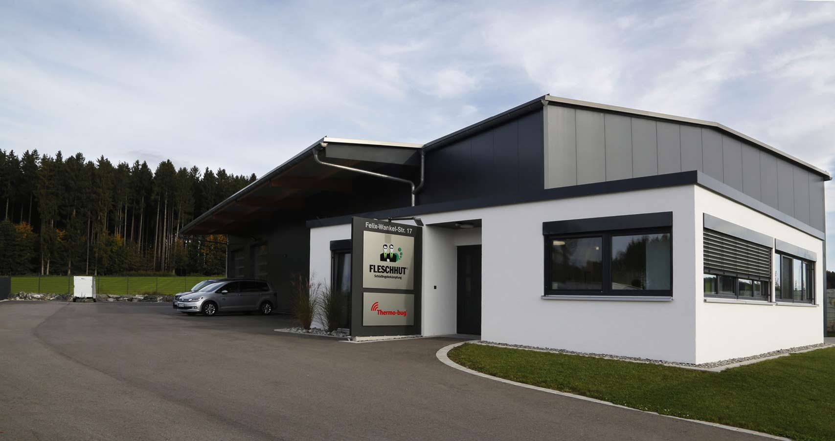 Das Stammhaus von Fleschhut Schädlingsbekämpfung in Bad Waldsee