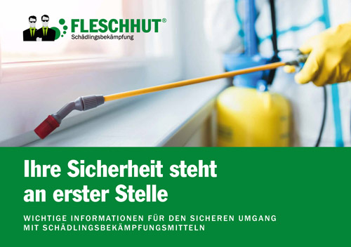 Broschüre "Ihre Sicherheit steht an erster Stelle"